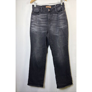Judy Blue Jeans Women's 16W slimming JB88646 Morgantown high rise black jeans